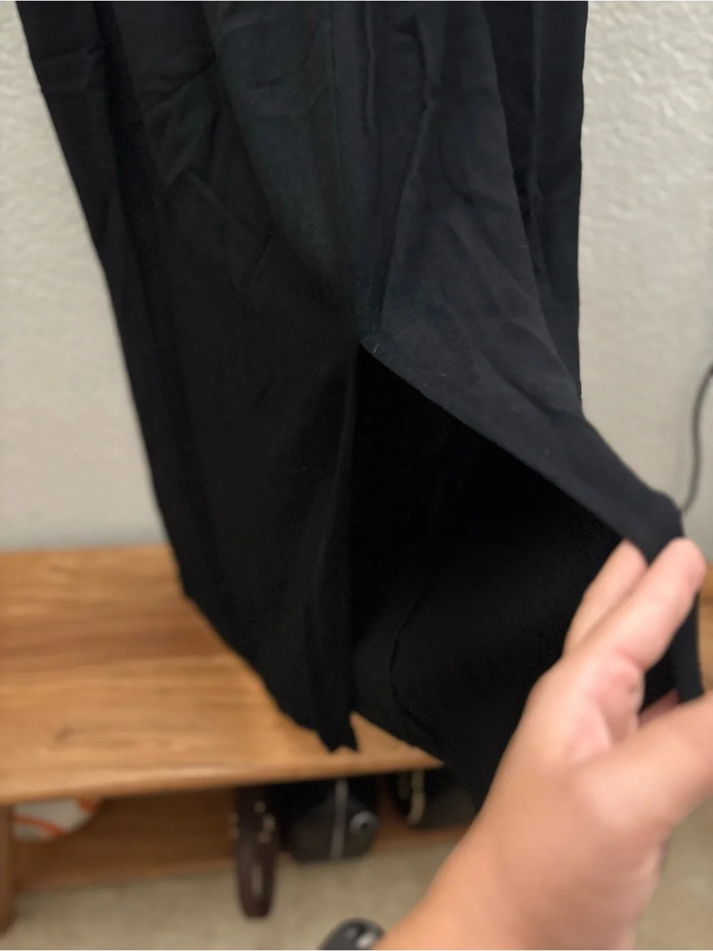Double Zero flowing black